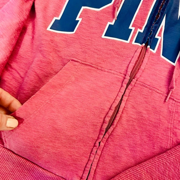 PINK Victoria's Secret Hoodie - Purplish/Pink and Blue - Picture 5 of 6